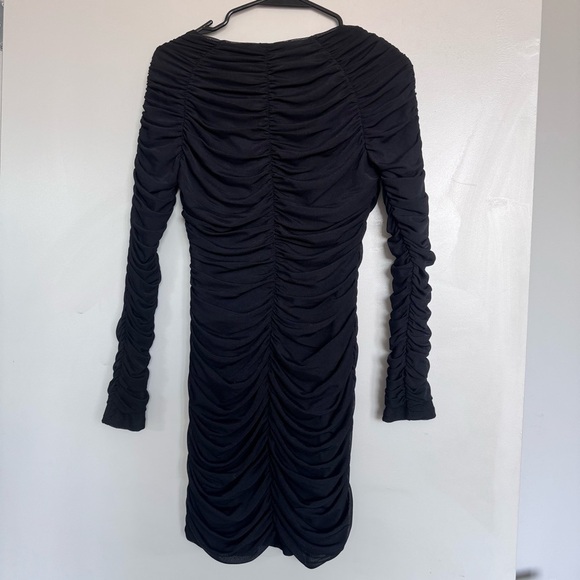 Michael Costello x REVOLVE Franky Mini Dress in Black Size Small - Picture 4 of 5